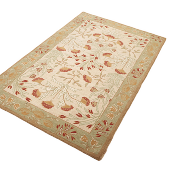 Handmade Adeline Tulip Wool Area rug